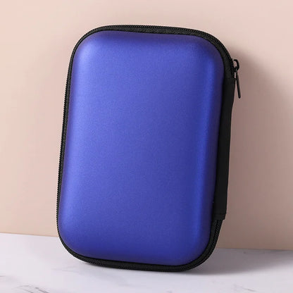 Sundries Travel Storage Bag Charging Case for Earphone Package Zipper Bag Portable Travel Cable Organizer Electronics Storage